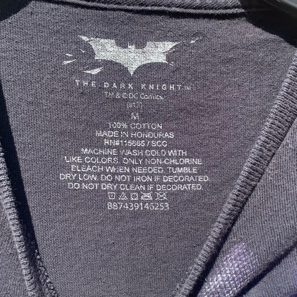 The Dark Knight Graphic Joker Short Sleeved T-Shirt - Picture 4 of 4